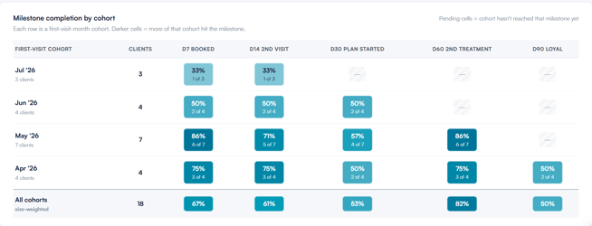 New client first 90 days report 5