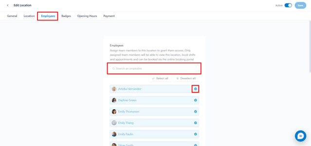 How to Assign Employees to Locations 3