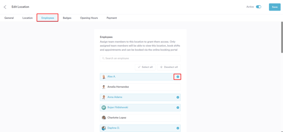 How to add staff members to a location4