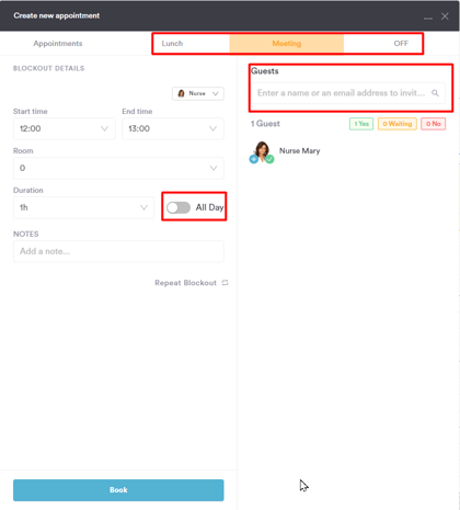 Calendar and Appointments_blockout