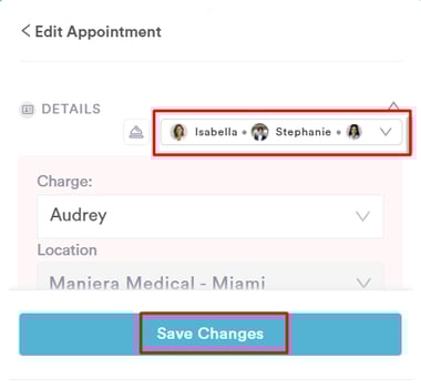 How to Add Multiple Staff to Appointments4