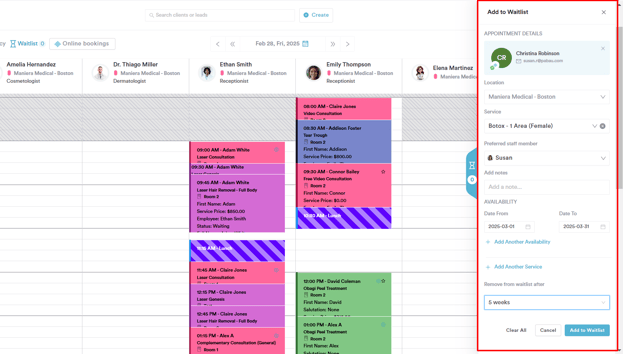 How to Add a Client to the Waitlist_3