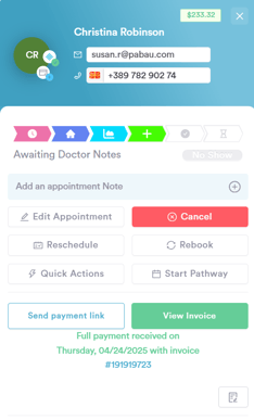 How to Change the Status of an Appointment_2