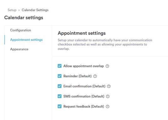 How to Configure Appointment Settings3