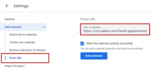 How to Integrate your Pabau Calendar on Mac Calendar, iCal, Google Calendar & Outlook_11-1