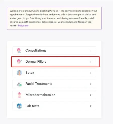 How to Join the Waitlist via Online Bookings_1