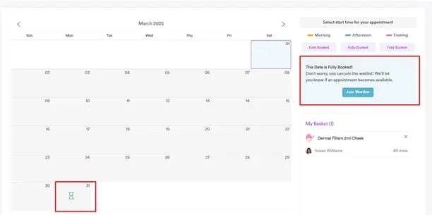 How to Join the Waitlist via Online Bookings_3