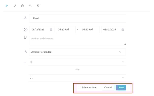 How to Manage Activities in the Calendar10