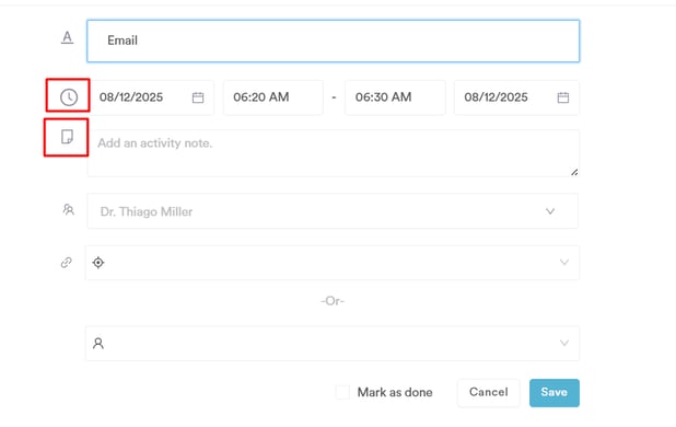 How to Manage Activities in the Calendar7