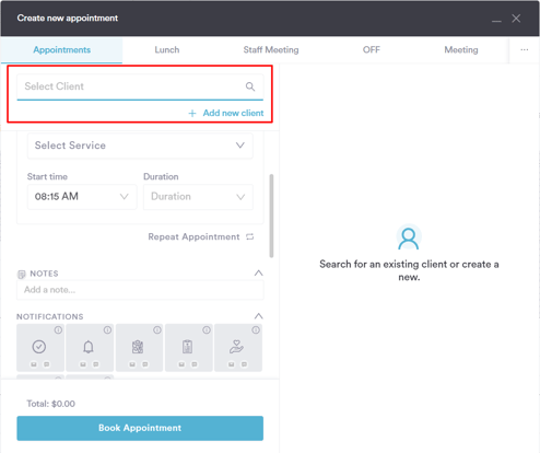 How to Manage Client Notifications in the Appointment Booking Menu_1