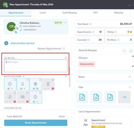 How to Manage Client Notifications in the Appointment Booking Menu_3