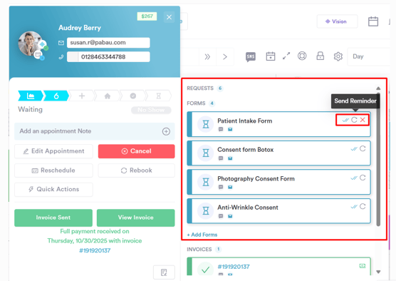 appointment request overview13