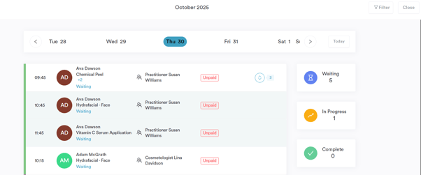 appointment request overview17