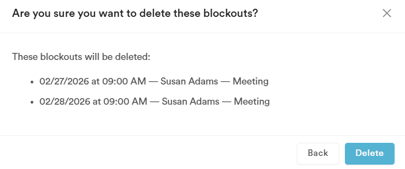 bulk delete blockouts 5-1