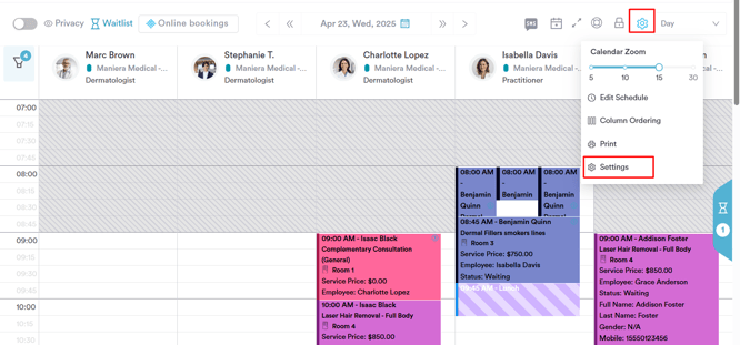 calendar_how to enable appointment overlap_1