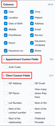how to create a clinic list 3