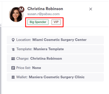 How to assign a label to a client 3