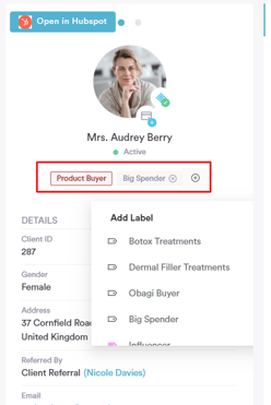 How to Assign a Label to a Client_2