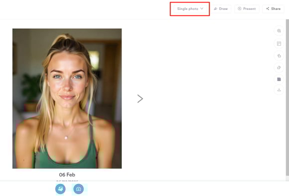 How to Compare Before and After Photos in the Client Card__4