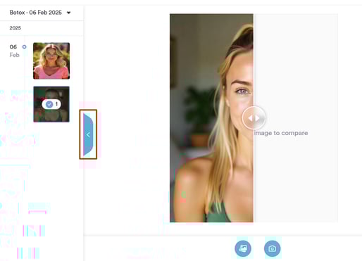 How to Compare Before and After Photos in the Client Card__6