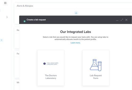 How to Create a Lab Request_3