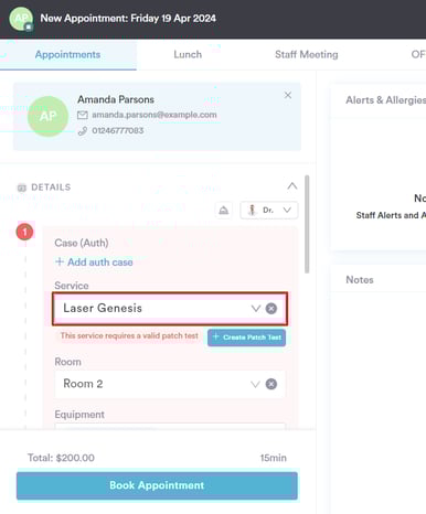 How to Create a Patch Test from the Calendar_1