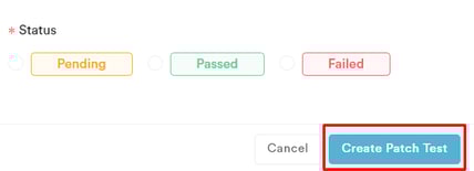 How to Create a Patch Test from the Calendar_3