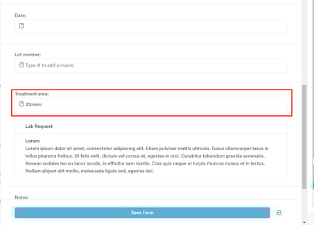 How to Create and Manage Macros on Treatment Forms_6
