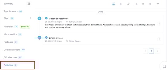 How to Delete an Activity from the Client Card_2