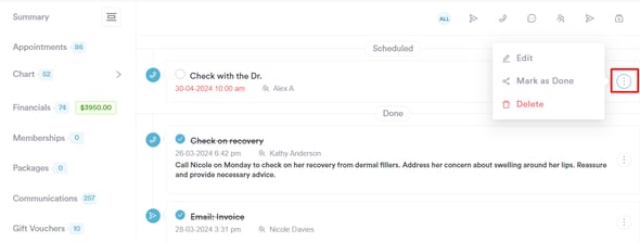 How to Delete an Activity from the Client Card_3