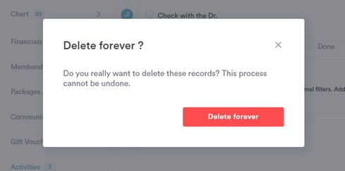 How to Delete an Activity from the Client Card_4