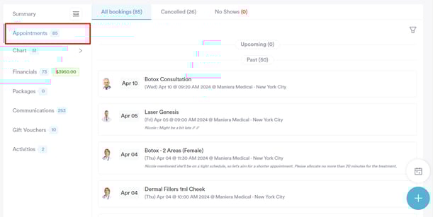 How to Delete an Appointment from the Client Card_2