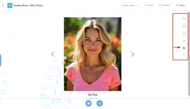 How to Download and Share Photos From the Client Card_3