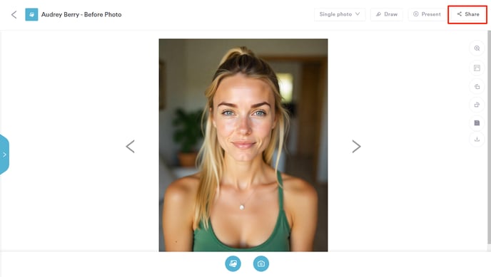 How to Download and Share Photos From the Client Card_9