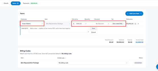 How to Edit an Invoice from Client Card 10