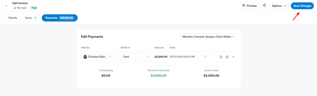 How to Edit an Invoice from Client Card 13