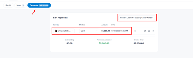 How to Edit an Invoice from Client Card 14