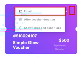 How to Email Gift Voucher from Client Card_2