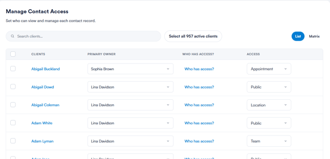 How to Manage Client Access Settings 3