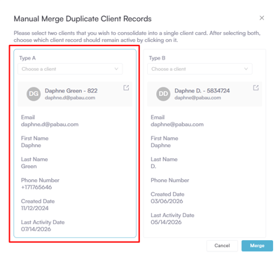How to Merge Client Records 5