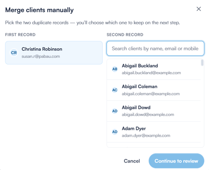 How to Merge Client Records 7