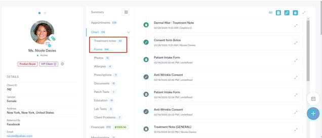 How to Pin Forms in Client Card_2