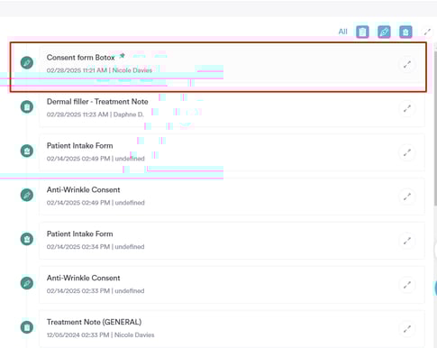 How to Pin Forms in Client Card_4