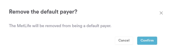 How to Remove an Insurance from Being a Default Payer_5