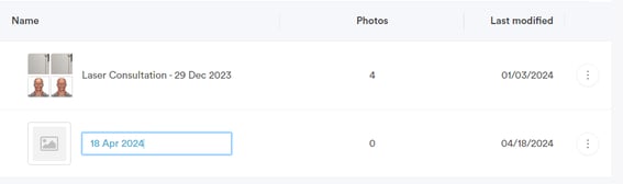 How to Rename an Album in the Client Card_4