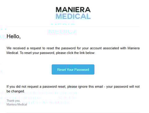 How to Send a Password Reset Email from the Client Card1111111