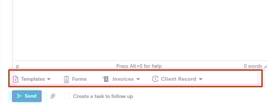 How to Send an Email from the Client Card_5