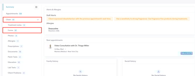 How to Set Privacy Settings to Medical Forms_2