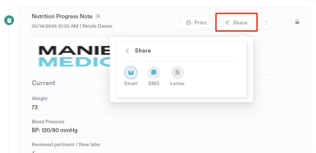 How to Share a Treatment Note with a Client_2