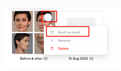 How to send photos to clients via email3